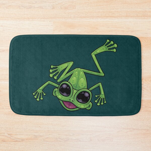 Item preview, Happy Green Tree Frog designed and sold by fizzgig.