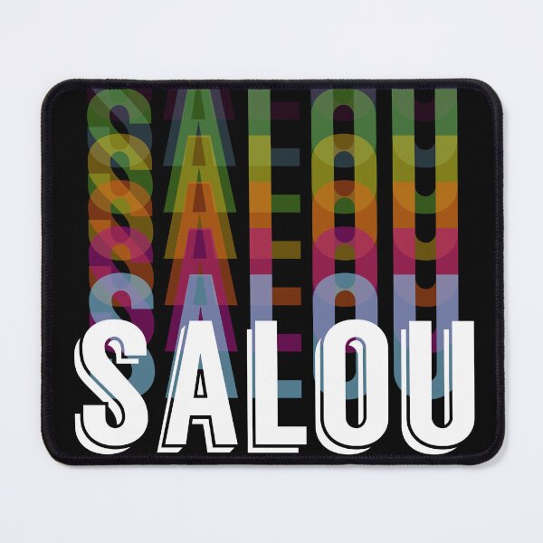 Item preview, Salou, Catalunya, Spain, multi coloured typography designed and sold by crispy-prints.