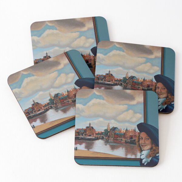 Item preview, View Vermeer in Delft Painting designed and sold by PaulMeijering.