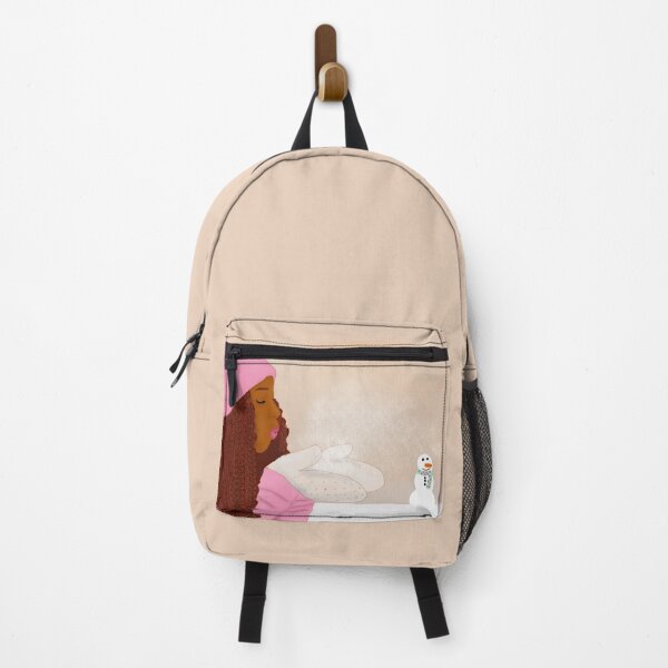 Item preview, Pink Sweet Joy in the Snow - African American Girl designed and sold by Cecetyshay.