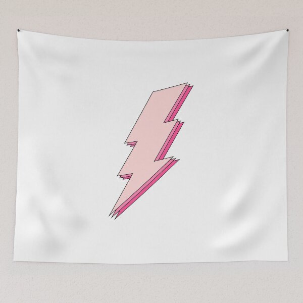 Item preview, Pink lightning bolt symbol designed and sold by Safa  Reda.