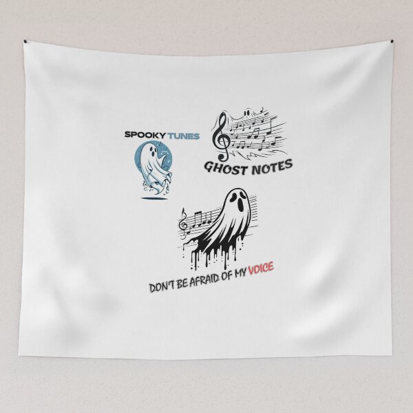 Item preview, Spooky Tunes - Ghostly Music Logos designed and sold by alaa-mously.