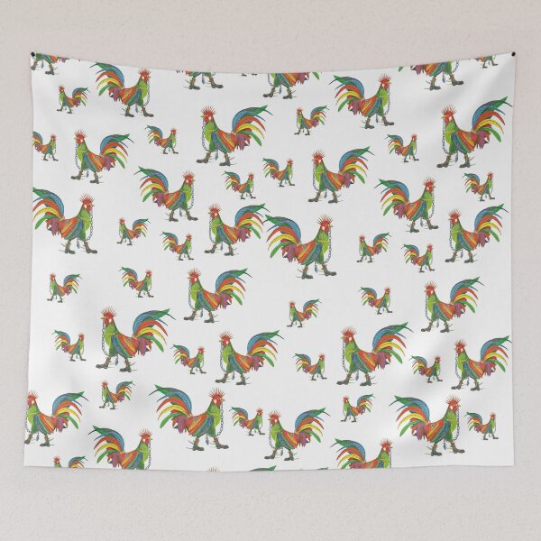 Item preview, Punky Rooster Pattern Small designed and sold by AJLeibengeist.