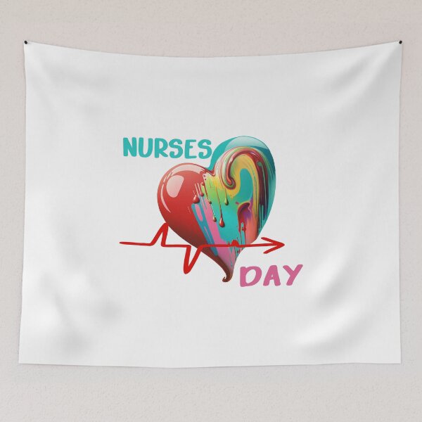 Item preview, Nurses day.Heart pulse. designed and sold by Anastasiia Yurevych.