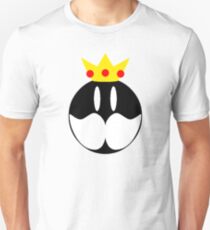 Camiseta ajustada King Bob omb Emblem