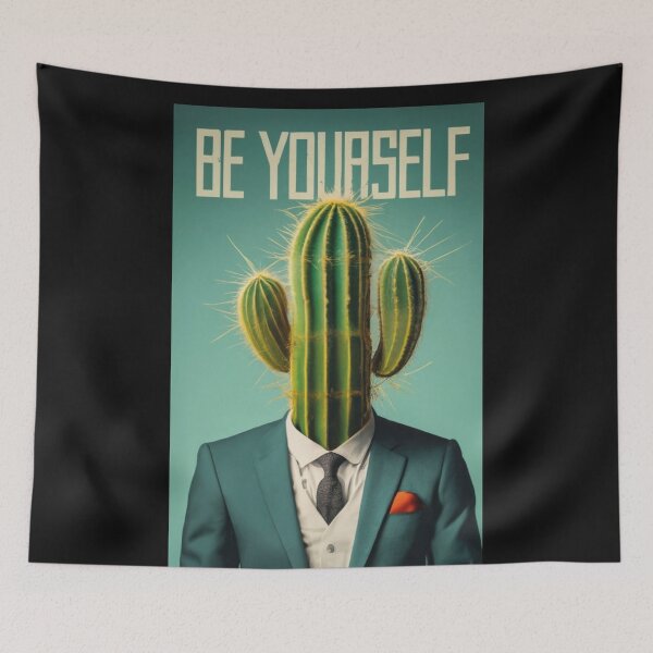 Item preview,  Elegant cactus in a suit designed and sold by LuckyFamily.