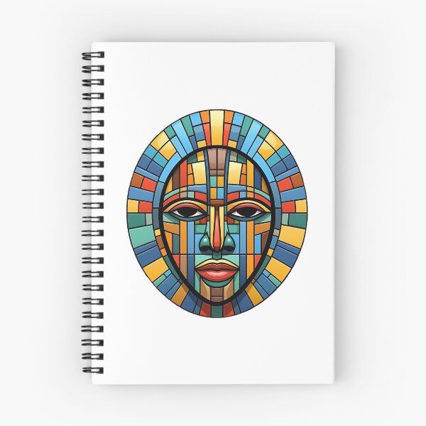 Item preview, Mosaic style African Mask designed and sold by JD72shirtshop.