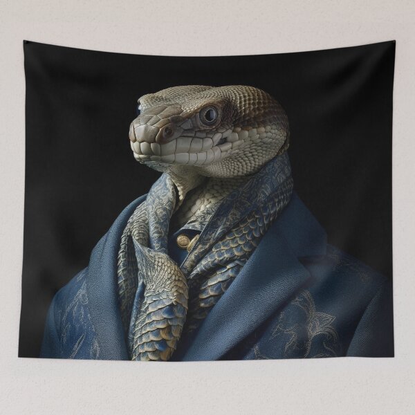 Item preview, Animal portrait with clothes (32) designed and sold by hhh-art.