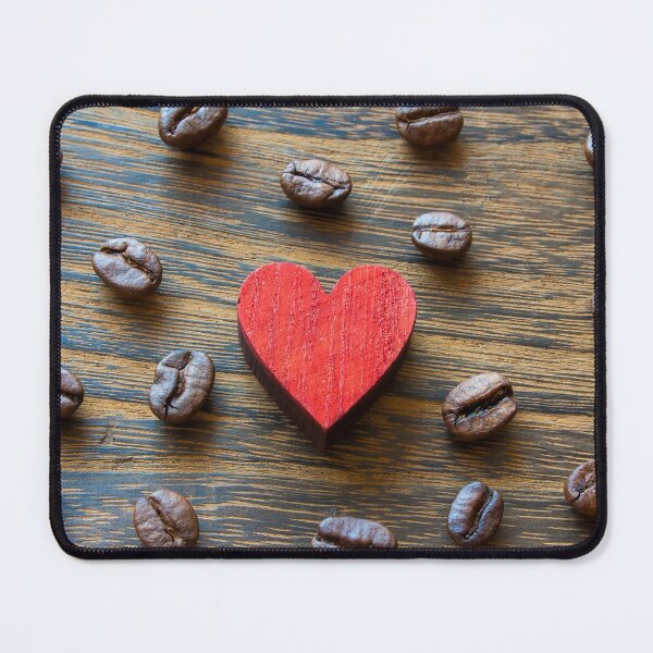 Item preview, Coffee Beans and Red Heart Photography designed and sold by Coffee Lifestyle.
