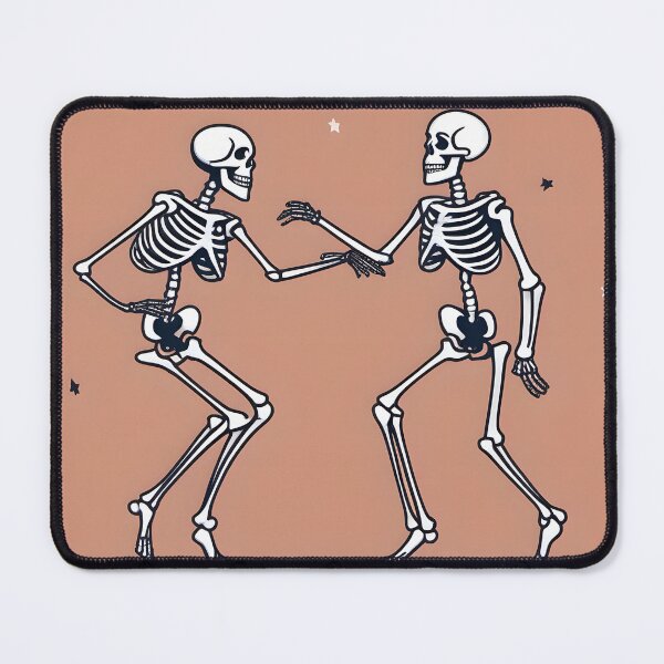 Item preview, A couple of skeletons dancing,happy moment digital art designed and sold by artumbre.