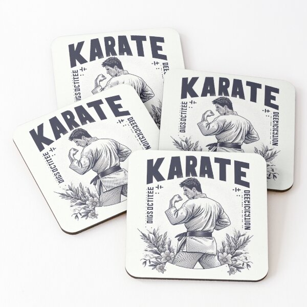 Item preview, Karate: Where Discipline Meets Dedication designed and sold by Martial-Art-23.