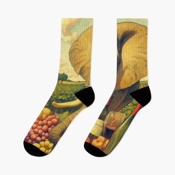 Item preview, Elephant in an Vineyard designed and sold by ComputerContent.