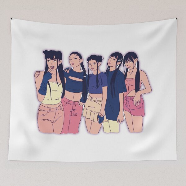 Item preview, K pop kawaii anime girls  designed and sold by Hi.