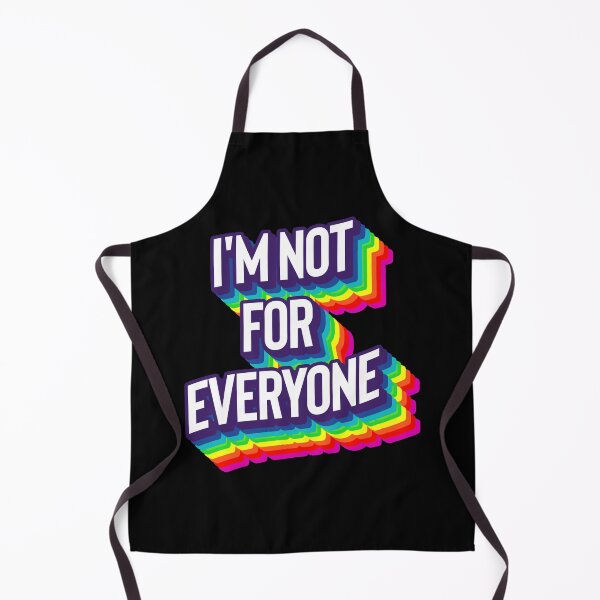 Item preview, I'm Not For Everyone rainbow design for her, cool and funny designed and sold by YerrouDesing.