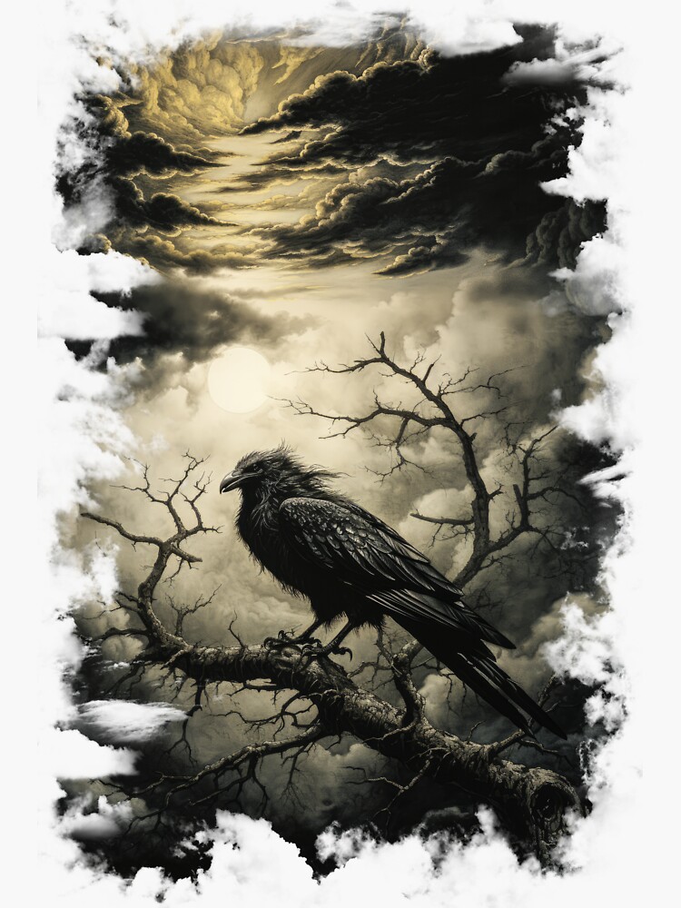 Odin’s The Raven, Muninn. The runic magical raven.