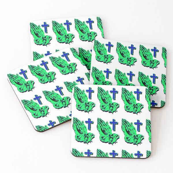 Item preview, praying hands and cross designed and sold by katiecupa.