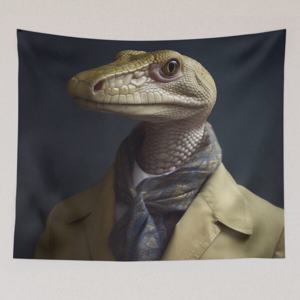 Item preview, Animal portrait with clothes (34) designed and sold by hhh-art.