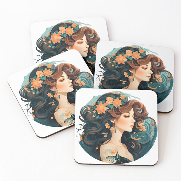 Item preview, Beautiful Girl designed and sold by CatSomeART.