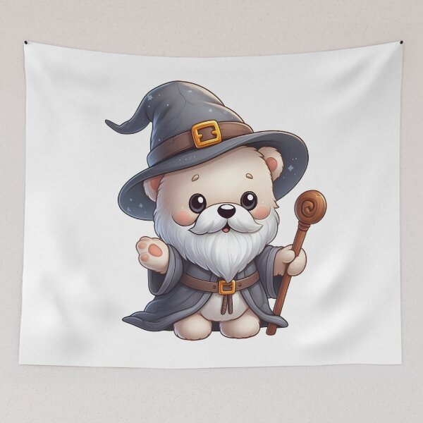 Item preview, Cute Sorcerer Bear Kawaii  designed and sold by TeddybearClub.