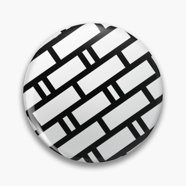 Item preview, Timeless Geometry Black and White Metro Tiles Rectangles Diagonal Lines Pattern, Minimal Design, 60s Inspired designed and sold by PenguinForests.