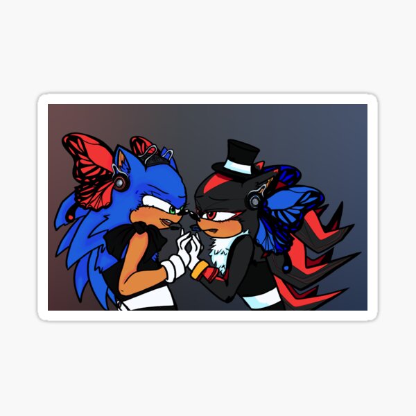 SONIC ADVENTURE 2 (SHADOW) Sticker for Sale by etherealmold