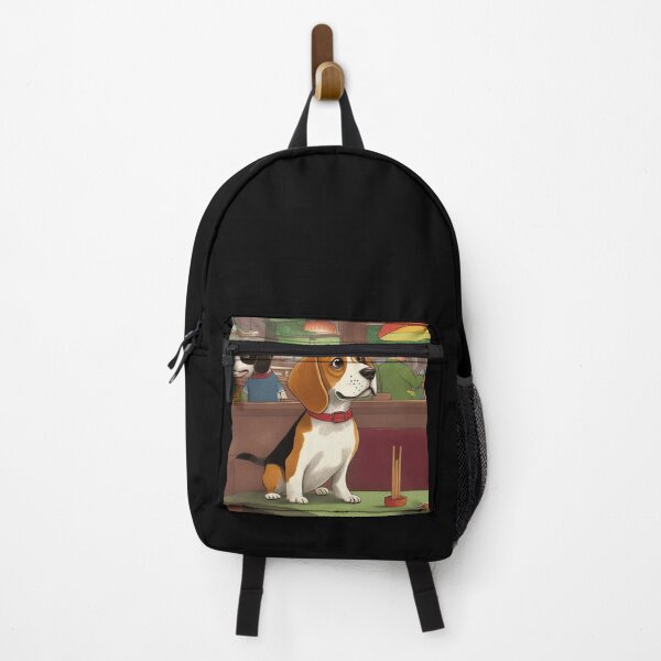 Item preview, Cartoon Beagle at a Chinese buffet designed and sold by DevushkaStore.