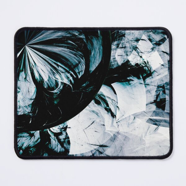 Item preview, EFFORTLESS—Textured Abstract Art, Detailed Fractal Art, Dark Fantasy, Natural Symmetry, Expressive, Math in Nature, Math Art, Emotion, Deep Thoughts, Thinking Sticker designed and sold by technochroma.