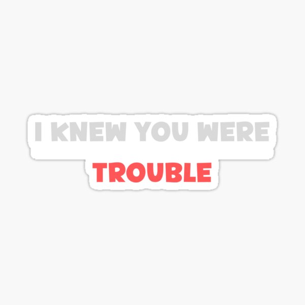 i knew you were trouble lyrics overlay｜TikTok Search