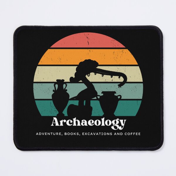Item preview, Archeology in Retro Art - Adventure, Books, Excavations and coffee designed and sold by Carola-art.