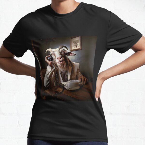 Item preview, A Goat on the Phone designed and sold by ckwags.
