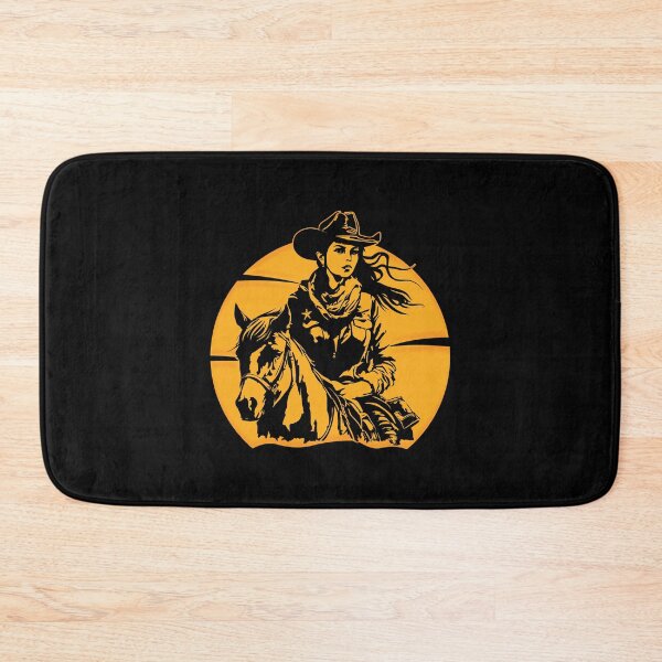 Item preview, Western Cowgirl Retro designed and sold by franktact.