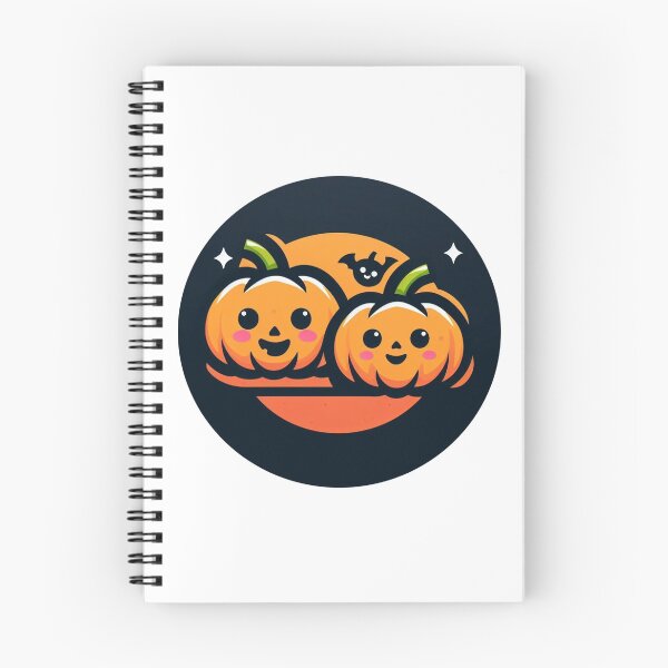 Aperçu de l'œuvre MignonHalloweenCitrouille créée et vendue par BluePopGang.