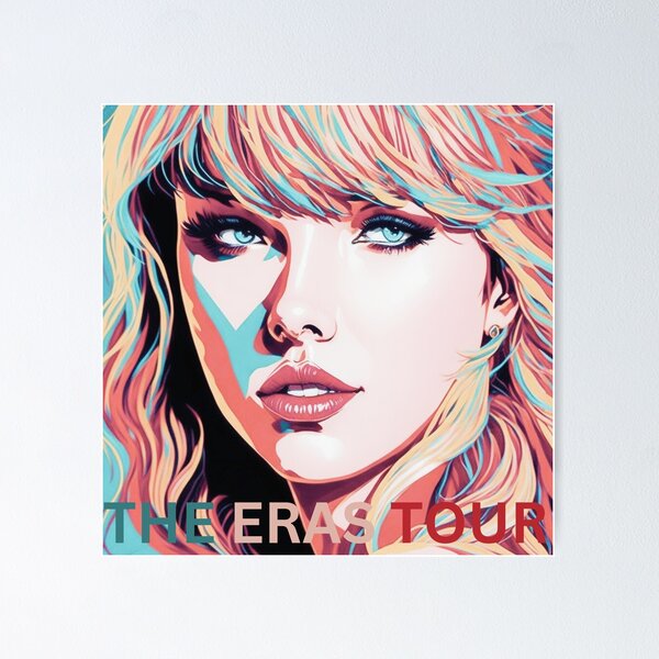 Taylor Swift Eras Tour Poster - Listentee