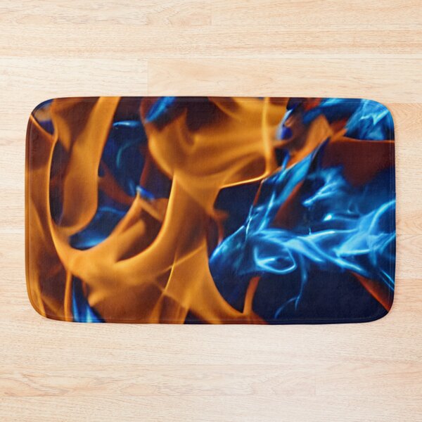 Item preview, Blue And Orange Flames designed and sold by Rell1970.