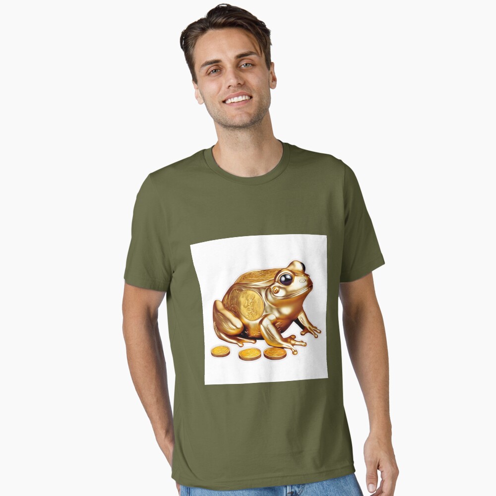 Feng Shui money frog , golden , money , good luck Essential T-Shirt