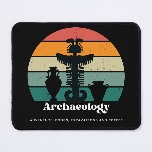 Item preview, Archeology in Retro Art - Adventure, Books, Excavations and coffee designed and sold by Carola-art.