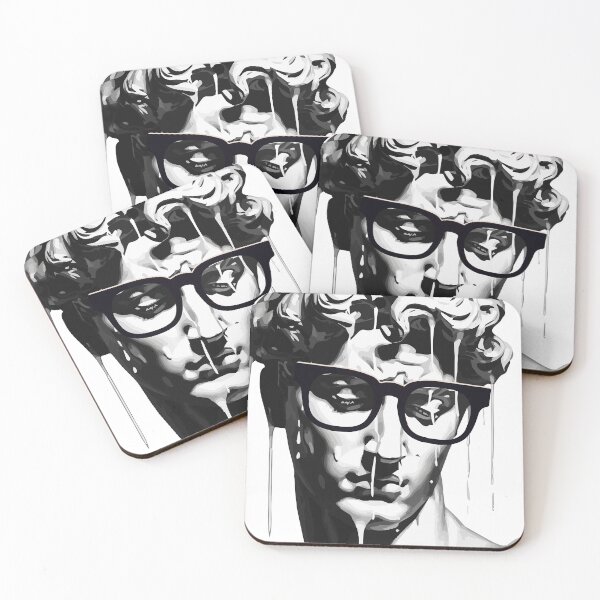 Item preview, Statue of David by Michelangelo with sunglasses designed and sold by GiovanniCancemi.