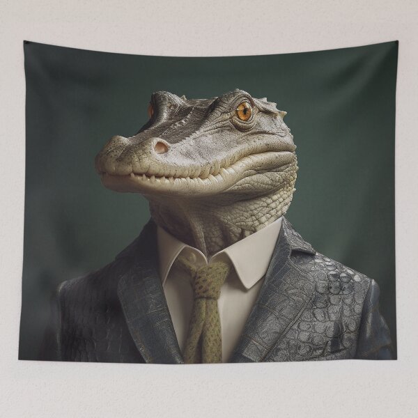 Item preview, Animal portrait with clothes (38) designed and sold by hhh-art.