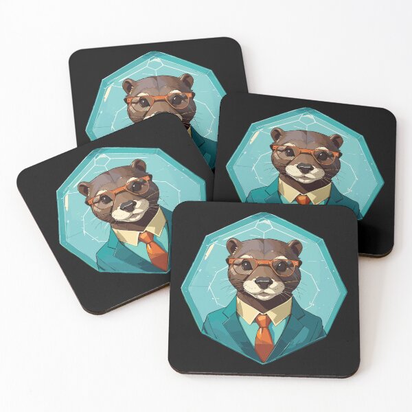 Item preview, A unique geometrical otter designed and sold by twisted-dot.