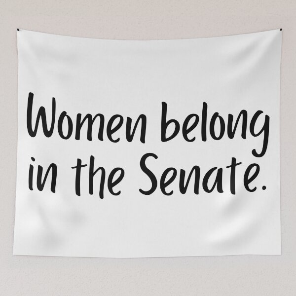 Item preview, Women belong in the senate design designed and sold by Zoarher.