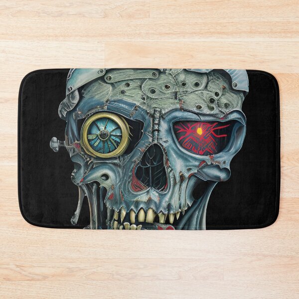 Item preview, Robotic skull designed and sold by Glenbobagins.