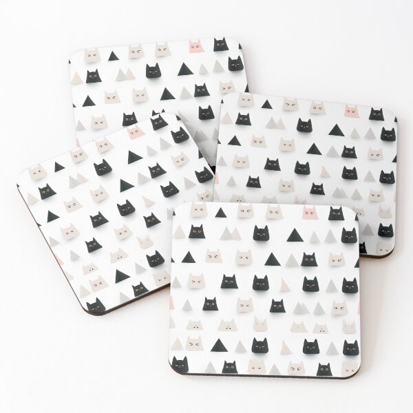 Item preview, cute cat seamless designed and sold by Ttthunder123.