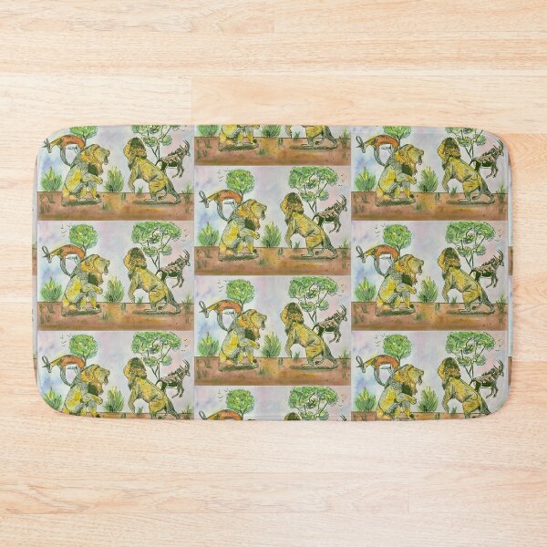 Item preview, Lions in the jungle hunting designed and sold by altairaleon.
