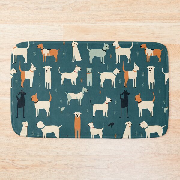 Item preview, cute dog seamless designed and sold by Ttthunder123.