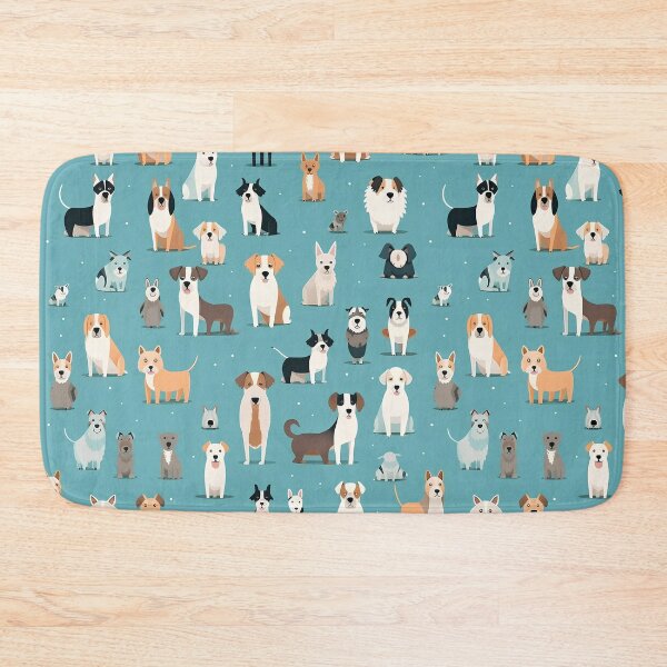 Item preview, cute dog seamless designed and sold by Ttthunder123.