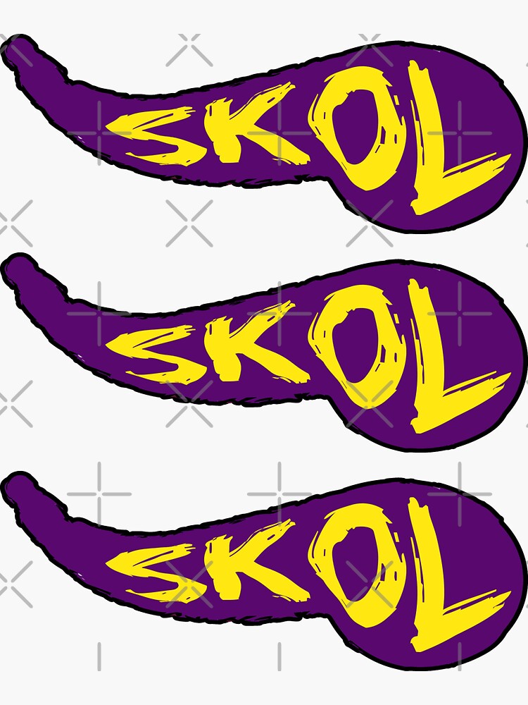 SKOL! Minnesota Vikings Chant | Sticker