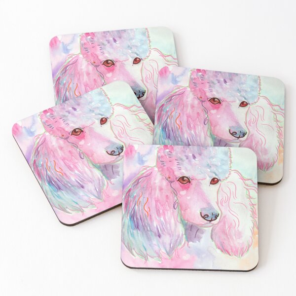 Item preview, Pastel Rainbow Poodle designed and sold by Spike and Sparkle.