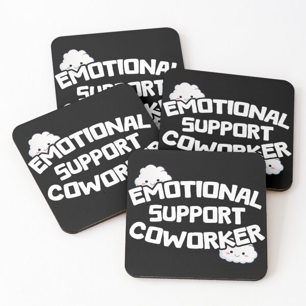 Item preview, Emotional Support Coworker designed and sold by LudwikeArts.