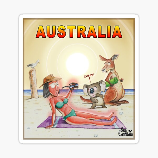 Aussie Moments - Australia Sticker