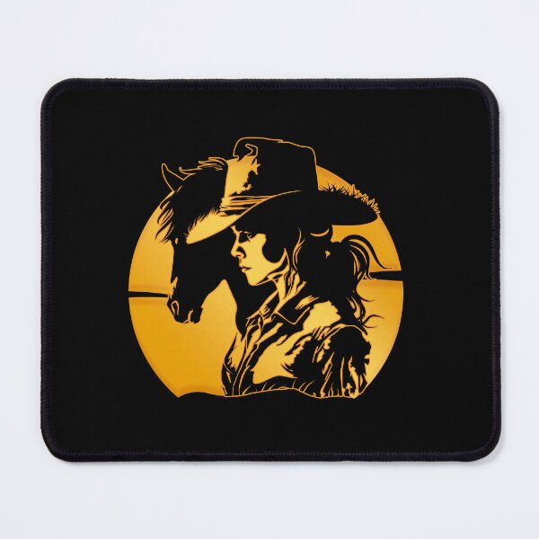 Item preview, Western Cowgirl Retro designed and sold by franktact.
